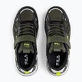 Încălțăminte pentru copii FILA Madrun Velcro olive night 5