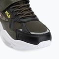 Încălțăminte pentru copii FILA Madrun Velcro olive night 7