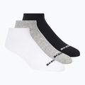 Șosete SKECHERS Non Terry No Show 3 pack white/black