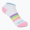 Șosete pentru copii SKECHERS Heel/Toe Terry Low Cut 6 par white/light pink 3
