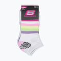 Șosete pentru copii SKECHERS Heel/Toe Terry Low Cut 6 par white/light pink 10