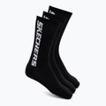Șosete SKECHERS Terry Crew 1/2 3 pack black