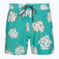 Pantaloni scurți de baie pentru bărbați Hurley Malaga Volley Swim Short Teal Tint