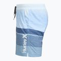 Pantaloni scurți de baie pentru bărbați Hurley Epic Ombre Volley Swim Short blue/white 3