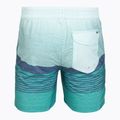 Pantaloni scurți de baie pentru bărbați Hurley Epic Ombre Volley Swim Short Teal Tint 2