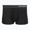 Boxeri pentru bărbați KARL LAGERFELD Stripe Logo Micro Trunk 3 perechi black 2