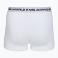 Boxeri pentru bărbați KARL LAGERFELD Logo Trunk 3 perechi black/white/navy 5