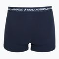 Boxeri pentru bărbați KARL LAGERFELD Logo Trunk 3 perechi navy 3