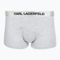 Boxeri pentru bărbați KARL LAGERFELD Elastic Trunk 3 perechi black/white/grey 3