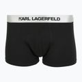 Boxeri pentru bărbați KARL LAGERFELD Elastic Trunk 3 perechi black/white/grey 4