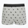Boxeri pentru bărbați KARL LAGERFELD Ikon Aop Trunk 3 perechi karl dot/ash black 5