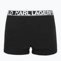 Boxeri pentru bărbați KARL LAGERFELD Bold Elastic Trunk 3 perechi black 3