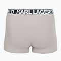 Boxeri pentru bărbați KARL LAGERFELD Bold Elastic Trunk 3 perechi windsor/black/ash 5