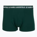 Boxeri pentru bărbați KARL LAGERFELD Logo Trunk Multiband 3 perechi dark sea/indigo/blue 4