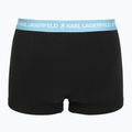 Boxeri pentru bărbați KARL LAGERFELD Logo Trunk Colorband 3 perechi dark sea/indigo/blue 3