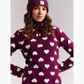 Bluză fleece pentru femei Protest PRTSwana 1/4 Zip Active current purple 5