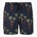Șort de baie pentru bărbați Tommy Hilfiger Medium Drawstring Print palm tropic aop desert sky