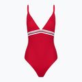 Costum de baie dintr-o piesă pentru femei Tommy Hilfiger Triangle One Piece Rp Ext primary red