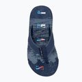 Papuci pentru bărbați Tommy Jeans Elevated Beach Sandal velvet blue 5