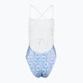 Costum de baie dintr-o piesă pentru femei Tommy Hilfiger Straight Neck Print floral stripe blue spell 2