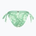 Partea de jos a costumului de baie Tommy Hilfiger Cheeky Side Tie Bikini Print floral tropic aop fort green 2