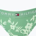 Partea de jos a costumului de baie Tommy Hilfiger Cheeky Side Tie Bikini Print floral tropic aop fort green 3