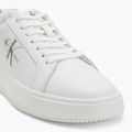Încălțăminte pentru bărbați Calvin Klein YM0YM00681 Chunky Cupsole Monologo Lth triple bright white/rock ridge 7