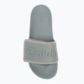 Papuci pentru bărbați  Calvin Klein HM0HM01437 Adj Pool Slide TPU granite road 5