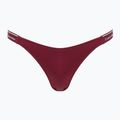 Partea de jos a costumului de baie  Calvin Klein KW0KW02732 Curved Delta Bikini plum glaze