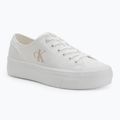 Încălțăminte pentru femei Calvin Klein YW0YW01763 Vulc Flatform Low Cv MG triple bright white