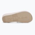 Papuci pentru femei Calvin Klein YW0YW01725 Beach Wedge Slide Canvas eggshell 4
