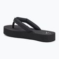 Încălțăminte pentru femei Calvin Klein YW0YW01723 Beach Sandal Flatform Ttxr Satin triple black 3