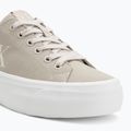 Încălțăminte pentru femei Calvin Klein YW0YW01763 Vulc Flatform Low Cv MG eggshell/creamy white 7