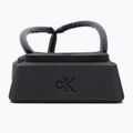 Încălțăminte pentru femei Calvin Klein YW0YW01716 Sq Low Wedge Sandal Stitch triple black 6