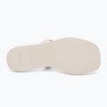 Papuci pentru femei Calvin Klein HW0HW02417 Double Bar Slide - Jelly turtle dove 4
