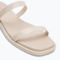 Papuci pentru femei Calvin Klein HW0HW02417 Double Bar Slide - Jelly turtle dove 7