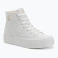 Încălțăminte pentru femei Calvin Klein YW0YW01764 Vulc Flatform Mid Cv Mg triple bright white