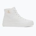 Încălțăminte pentru femei Calvin Klein YW0YW01764 Vulc Flatform Mid Cv Mg triple bright white 2