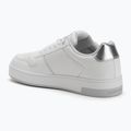Încălțăminte pentru femei  Calvin Klein YW0YW01765 Basket Cupsole Low Mg bright white/silver 3