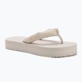 Încălțăminte pentru femei Calvin Klein YW0YW01723 Beach Sandal Flatform Ttxr Satin triple eggshell
