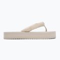 Încălțăminte pentru femei Calvin Klein YW0YW01723 Beach Sandal Flatform Ttxr Satin triple eggshell 2