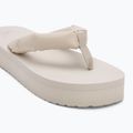 Încălțăminte pentru femei Calvin Klein YW0YW01723 Beach Sandal Flatform Ttxr Satin triple eggshell 7