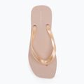 Încălțăminte pentru femei Calvin Klein YW0YW01720 Thong+ Tpu Metallic whisper pink/bright white 5