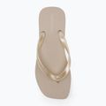 Încălțăminte pentru femei Calvin Klein YW0YW01720 Thong+ Tpu Metallic eggshell/bright white 5