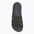 Papuci pentru bărbați Calvin Klein HM0HM01752 Pool Slide Double T dark olive 5