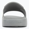 Papuci pentru bărbați Calvin Klein HM0HM01752 Pool Slide Double T granite road 6