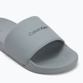 Papuci pentru bărbați Calvin Klein HM0HM01754 Pool Slide Ck Square granite road 7