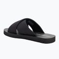 Papuci pentru bărbați Calvin Klein YM0YM01223 Cross Sandal Crxs Tx triple black 3