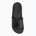 Papuci pentru bărbați Calvin Klein YM0YM01269 Slide Aop Print triple black 5