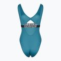 Costum de baie pentru femei Calvin Klein KW0KW02746 Intense Power One Piece Fashion Fit storm blue 2